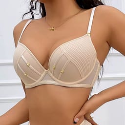 MS Bridal Pushup Lingerie Set Wired Padded