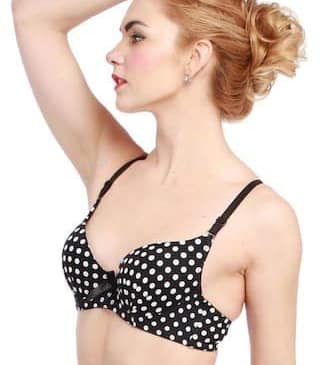 Polka T-shirt Bra