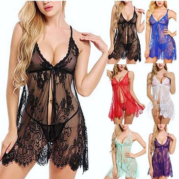 Front Open Nighty Lingerie