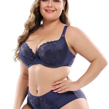 Thin Padded Bra & Panty Set