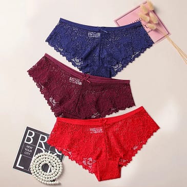 Soft Mesh Breathable Panties/ Underwear