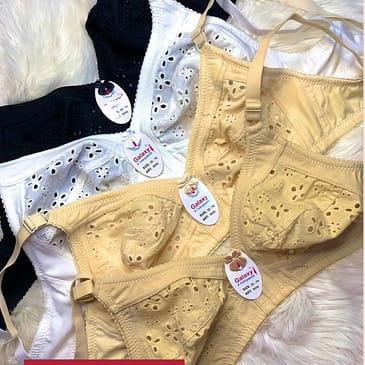 Galaxy Chicken Cotton Bra