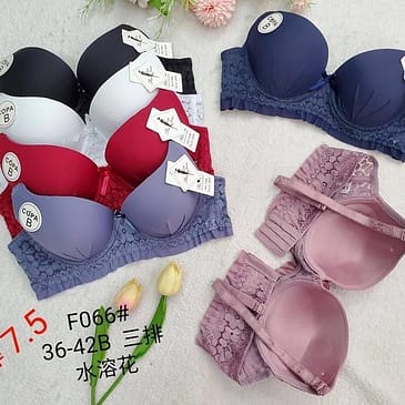 Lace Detailing T-Shirt Bra