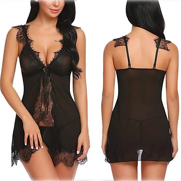 Front Open Nighty Lingerie