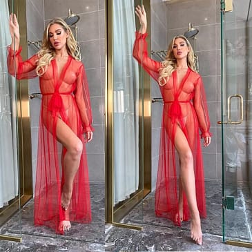 Transparent Nighty Seamless Lingerie