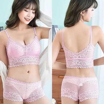 Soft Padded Bra Panty Set