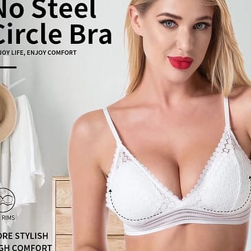 Thin Strap Bikini Bra