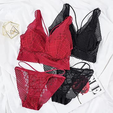 Soft Padded Bra and Panty Set