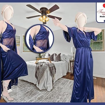 Two Hearts Full 2 Pc Nighty