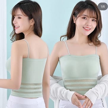 Stripped Breathable Summer Bralette