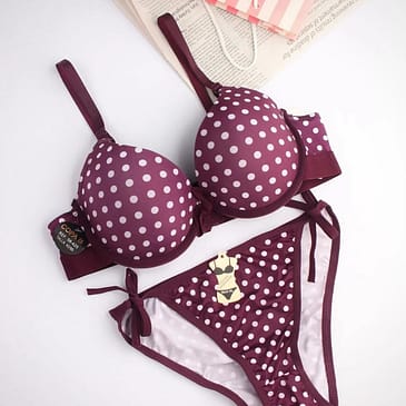 Bikini T-Shirt Bra Panty Set