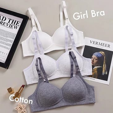 T-Shirt Bra Cotton Padded Wireless Bra