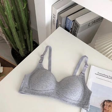 Summer Soft Pad Cotton T-Shirt Bra