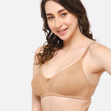 Cotton Bra Non Padded Daily Comfort Pack of 2 in 1499/-