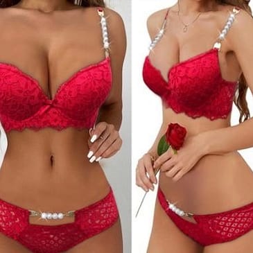 Victoria Secret Lingerie Pearl Straps