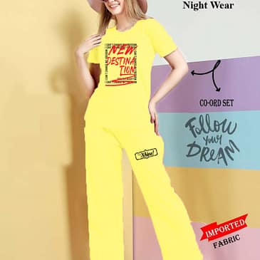 Cotton Stay Cool PJs Night Suit