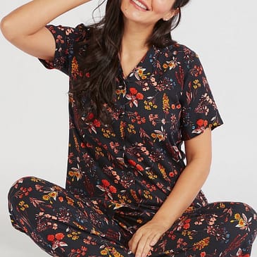 Elegant Summer Pastel lawn Night Suit