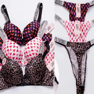 Victoria's Secret Wired Bra & Thong Set