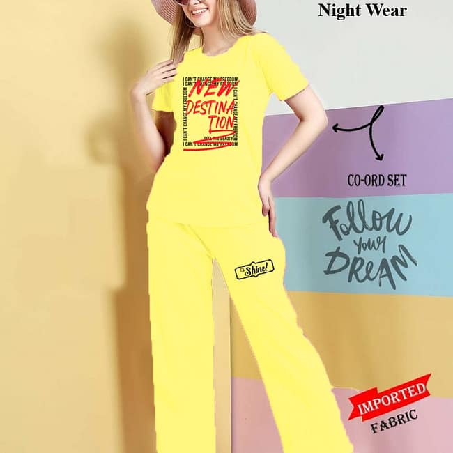 Cotton Stay Cool PJs Night Suit